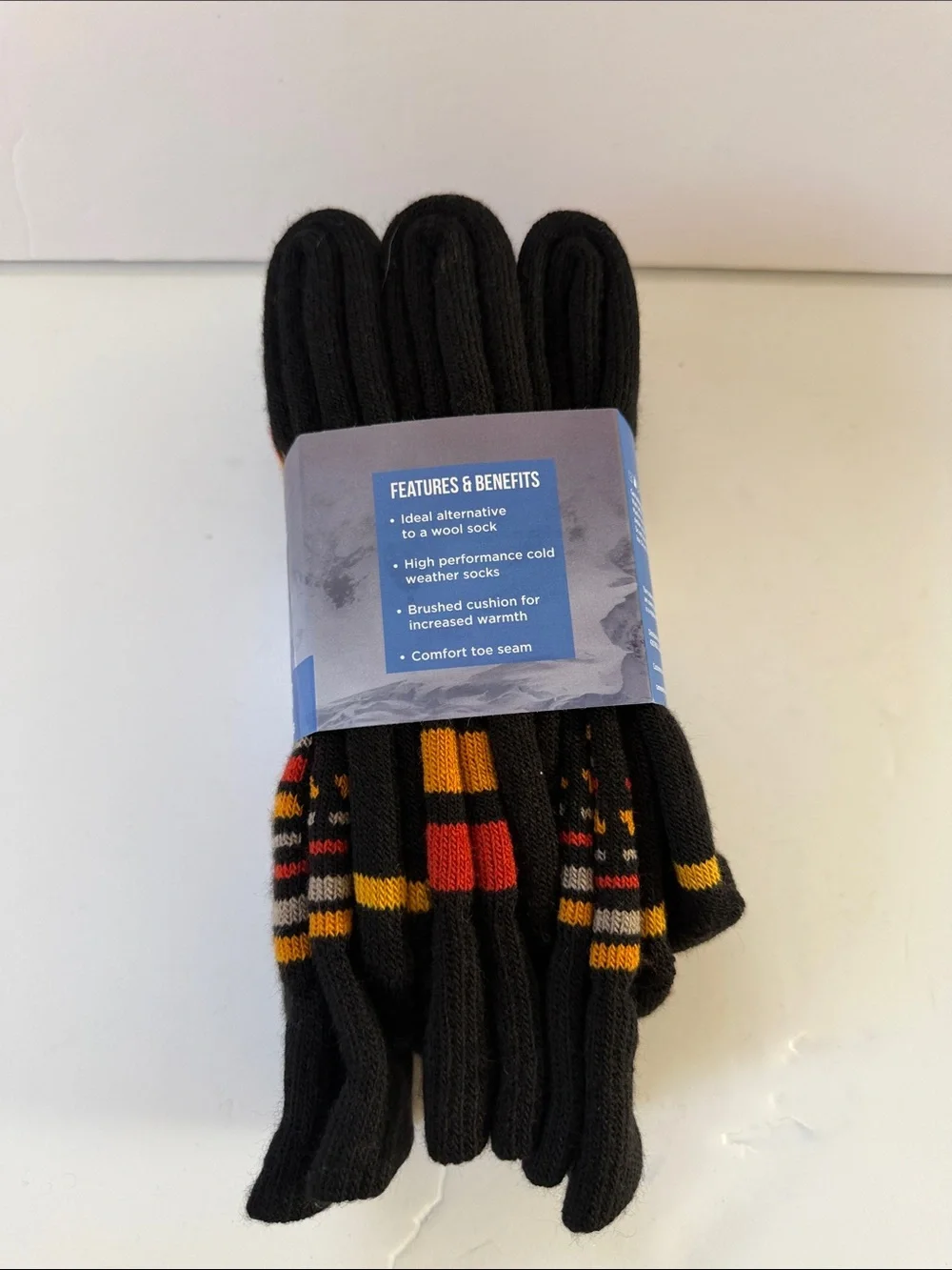 New Men’s Polar Heat 3 Pairs Light Heat Socks